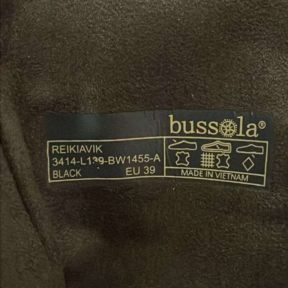 Bussola Matte Black Leather Riding Boots Size EU39=US9 - Picture 11 of 12